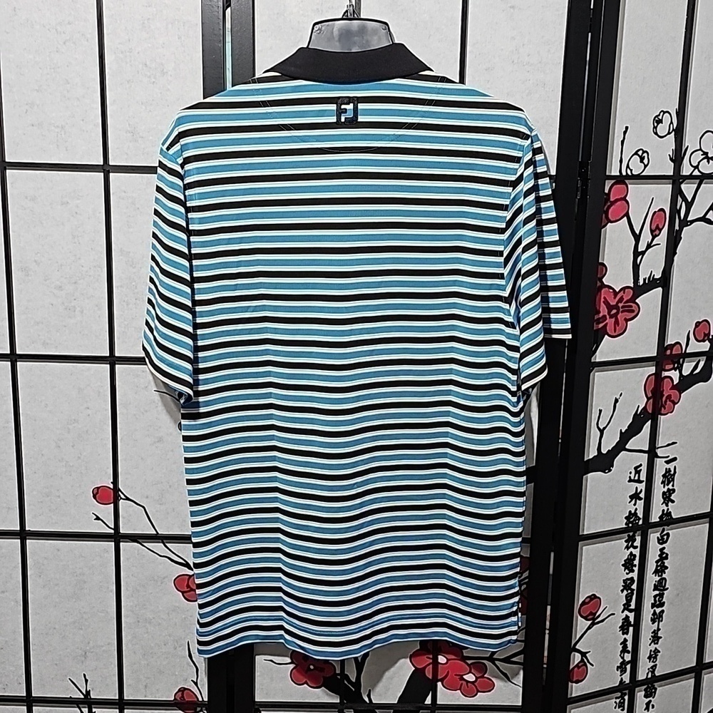 FootJoy Striped‎ Polo Shirt Size Small - Picture 5 of 7